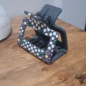 Chic Polka Dot Hair Claw